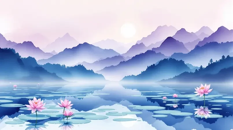 《山水谣》 - 静水梦浮影像 《山水谣》封面 - 师傅搞热播榜单