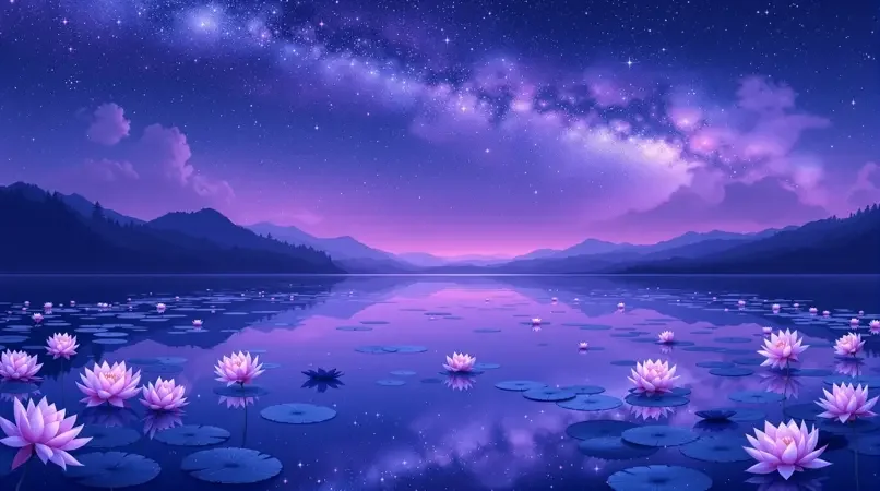 《星与湖》 - 静水梦浮影像 《星与湖》封面 - 师傅搞热播榜单